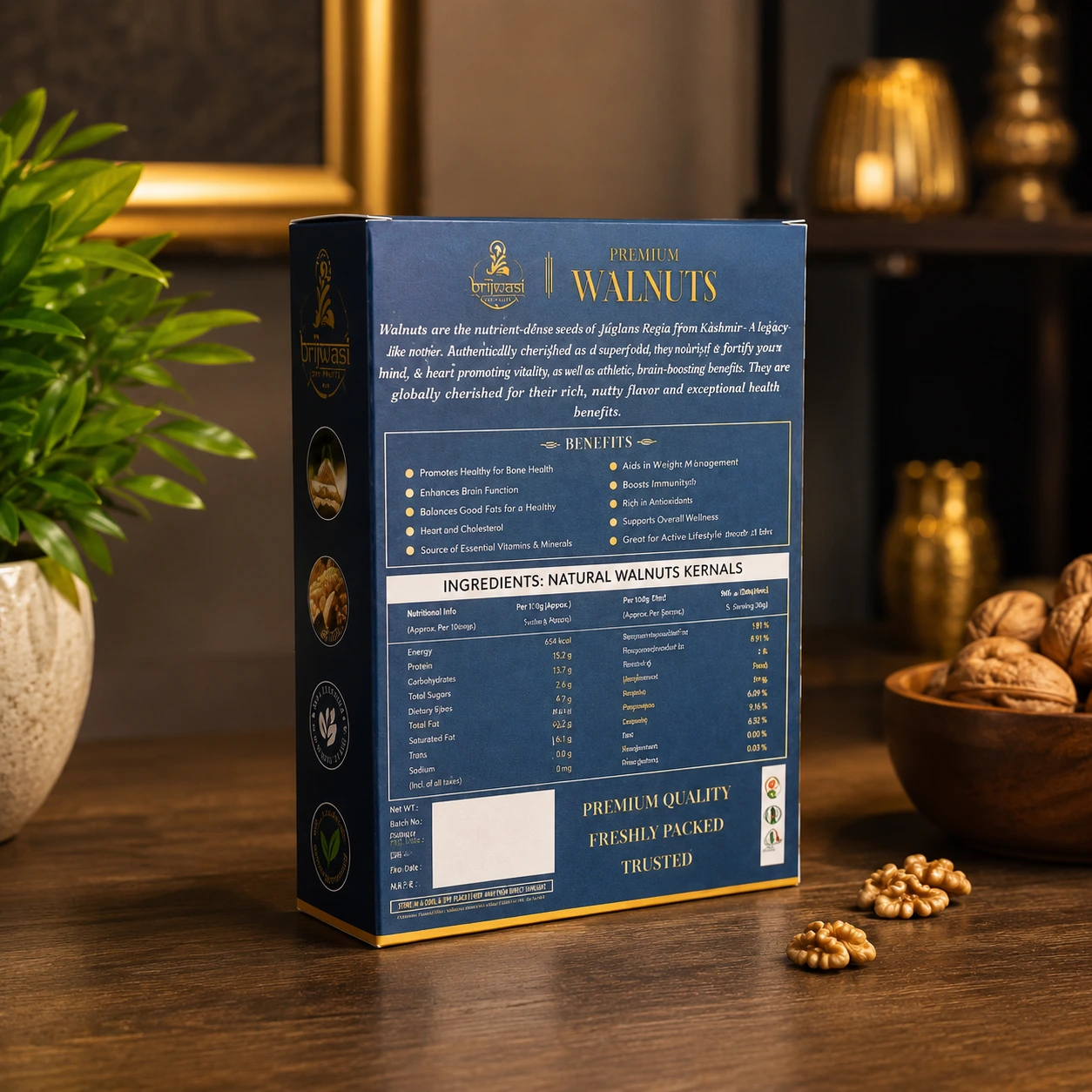 Premium Walnuts - 250g - Image 2